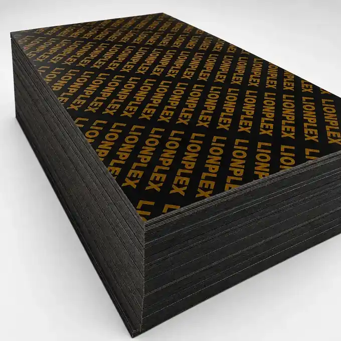 Stack of black film-faced shutterply sheets